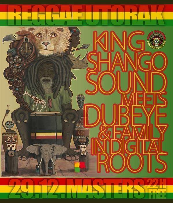 Reggae utorak: King Shango Sound u Mastersu