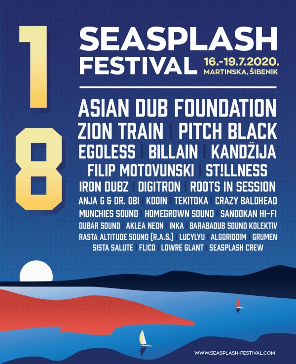 Zion Train predvode drugi val imena Seasplash festivala