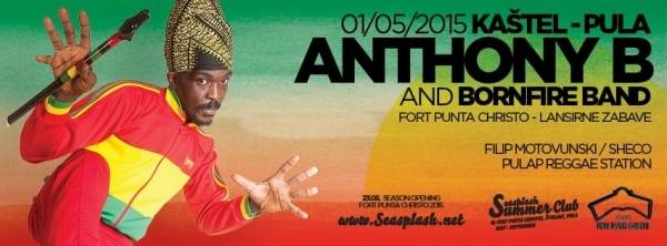 Anthony B u Puli, vodimo te na koncert