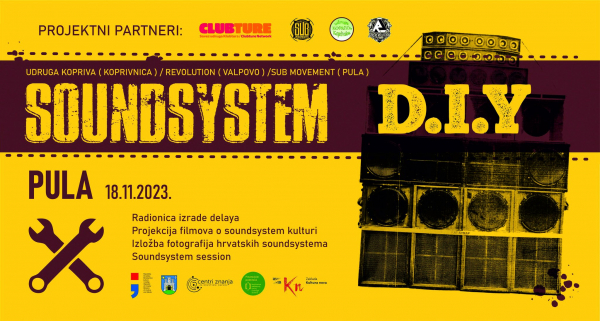 Edukativni projekt Soundsystem D.I.Y. stiže u Pulu