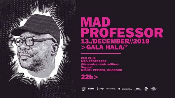 Mad Professor u Ljubljani predstavlja &quot;Massive Attack vs Mad Professor II part (Mezzanine Remix Tapes)&quot;
