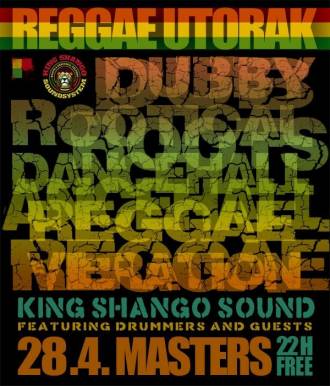 Reggae utorak: King Shango Sound u Mastersu