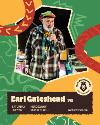 Earl Gateshead i Ruffneck Smille dolaze na Roots Revival Reggae Festival
