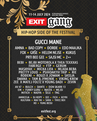 Sassja stiže na Exit Festival