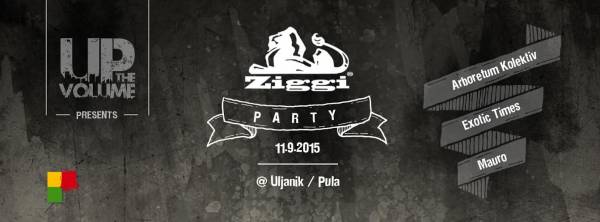 Up the Volume te zove na Ziggi promo party