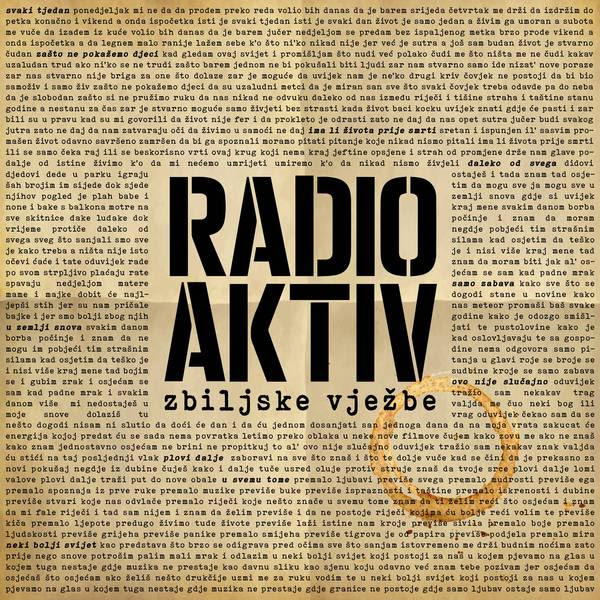 Radio Aktiv predstavlja treći studijski album &quot;Zbiljske vježbe&quot;
