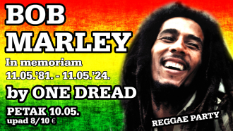 One Dread u čast Bobu Marleyju sviraju reggae klasike