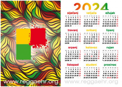 Uzmi džepni Reggae hr kalendar