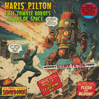 Haris Pilton objavio album &quot;Evil Zombie Robots from Out Of Space&quot;