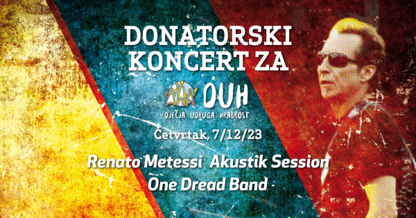 One Dread na humanitarnom koncertu u Zagrebu