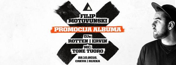 Filip Motovunski promovira album u Rijeci