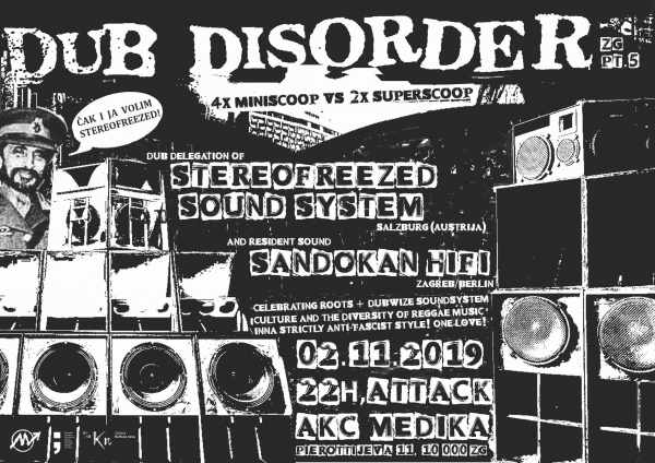 Stereofreezed Soundsystem dolazi na Dub Disorder