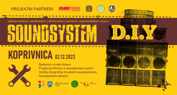 Clubture turneja Soundsystem D.I.Y dolazi u Koprivnicu