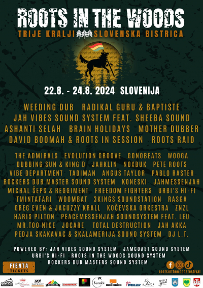 Roots in the woods festival poziva na najljepšu festivalsku lokaciju u Sloveniji