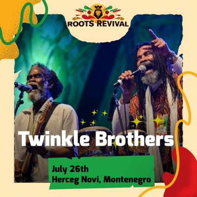 Legendarni Twinkle Brothers dolaze na Roots Revival Reggae Festival u Herceg Novi