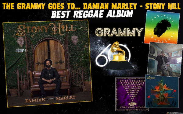 Grammy otišao Damian Jr. Gong Marleyu