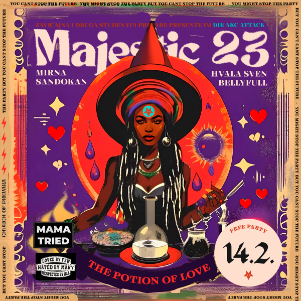 Reggae srijeda uz Majestic 23 Potion of love edition