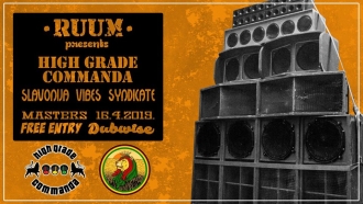 Reggae utorak: High Grade Commanda &amp; Slavonija Vibes Syndicate