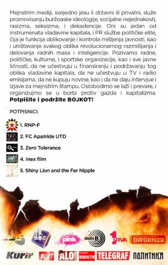 FC Apatride UTD na bojkotu mainstream medija u Srbiji