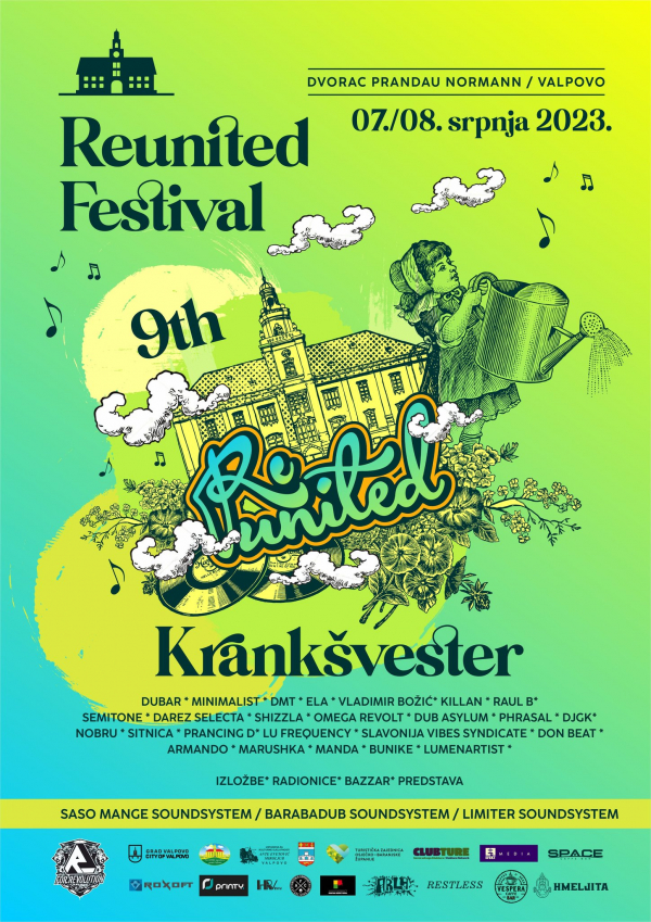 Ovaj tjedan počinje deveti Reunited Festival u Valpovu