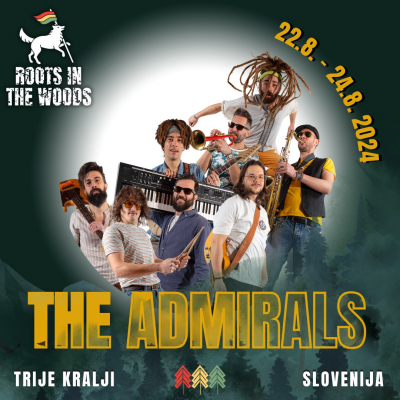 Talijanski reggae bend The Admirals na Roots In The Woods Festivalu