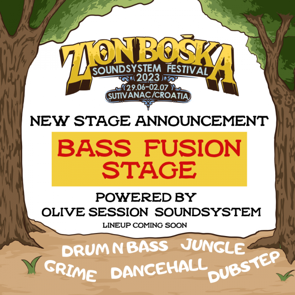 Bass Fusion Stage na Zion Boška festivalu