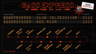 Na Bass Express večer u Željezničar idu...