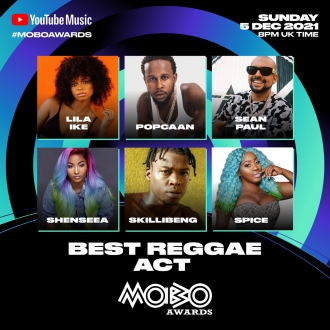 Stigle nominacije za Mobo Awards u kategoriji Best Reggae Act