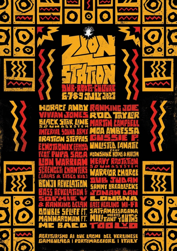 Horace Andy, Ranking Joe i Vivan Jones dolaze na talijanski Zion Station festival