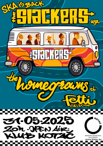 The Slackers se vraćaju u Pulu, predgrupa The Homegrowns