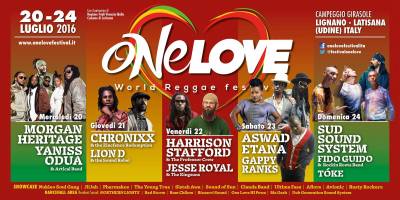 One Love World Reggae Festival 2016.