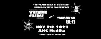 Na proslavu 18. rođendana Warrior Charge i Sandokan Hi-Fi sound systema idu...