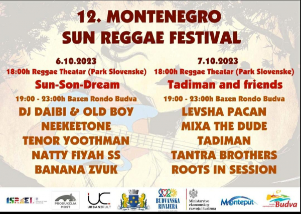 Banana Zvuk, RootsInSession &amp; Tadiman stižu na Montenegro Sun Reggae Festival