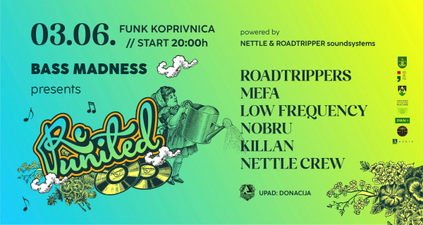 Zagrijavanje za Reunited festival u Koprivnici