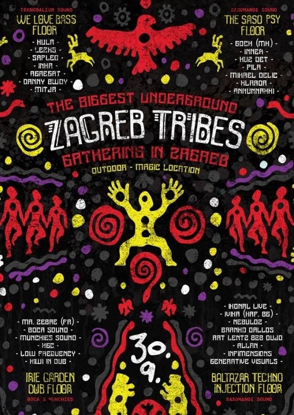 Na Zagreb Tribes gathering idu...