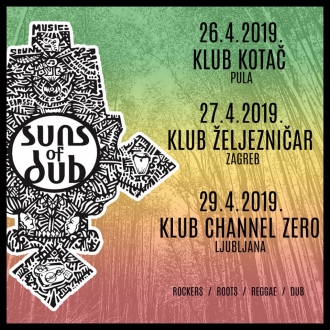 Suns of Dub dolazi u Pulu i Zagreb