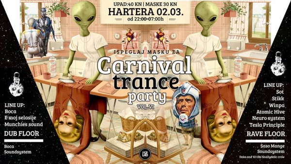 Carnival Trance u Rijeci