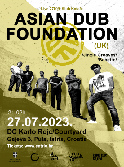 Asian Dub Foundation dolazi u Pulu, osvoji upad